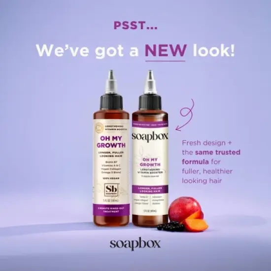 Soapbox Oh My Growth RinseOut Hair Treatment - 5 fl oz image {2}