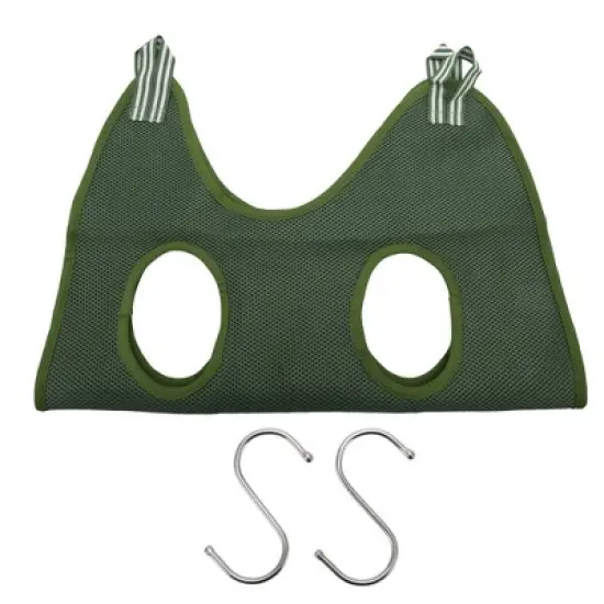 Unique Bargains Pet Grooming Hammock with Hooks 1 Set image {6}