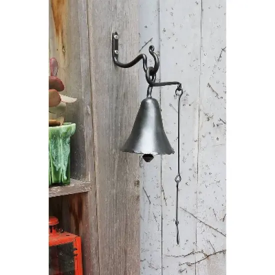 Wrought Iron Bell Graphite - ACHLA Designs image {3}