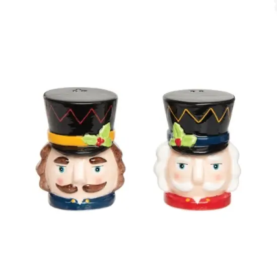Gallerie II Christmas Nutcracker Salt & Pepper Shaker Set of 2 image {5}