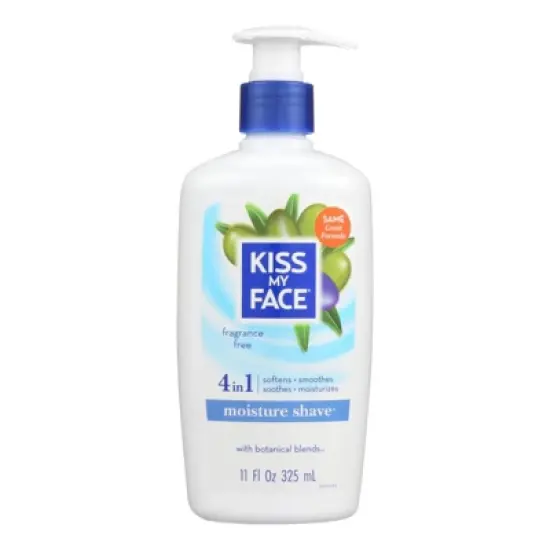 Kiss My Face Fragrance Free Moisture Shave - 11 oz image {5}
