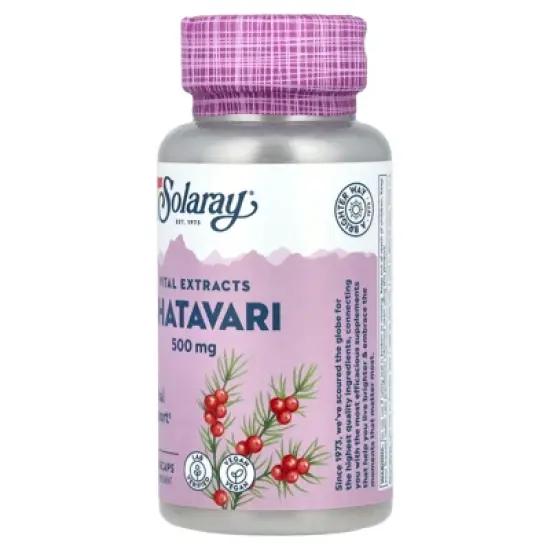 Solaray Vital Extracts, Shatavari, 500 mg, 60 VegCaps image {3}