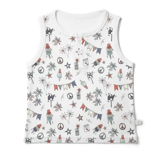 goumikids viscose from bamboo + organic cotton tank top image {19}
