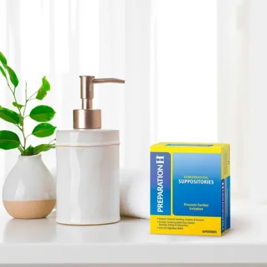 Preparation H Hemorrhoidal Suppositories - 12ct image {1}