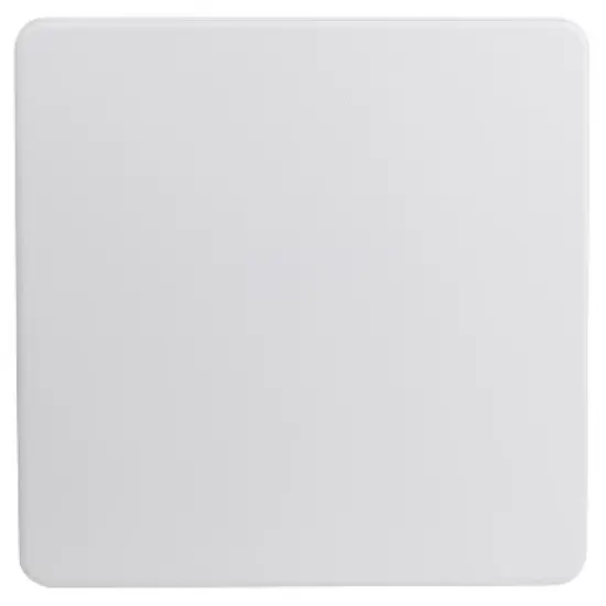 Flash Furniture 2.85-Foot Square Granite White Plastic Folding Table image {3}