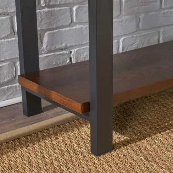 29.5" Fredrico Industrial Book Case Dark Brown - Christopher Knight Home image {3}