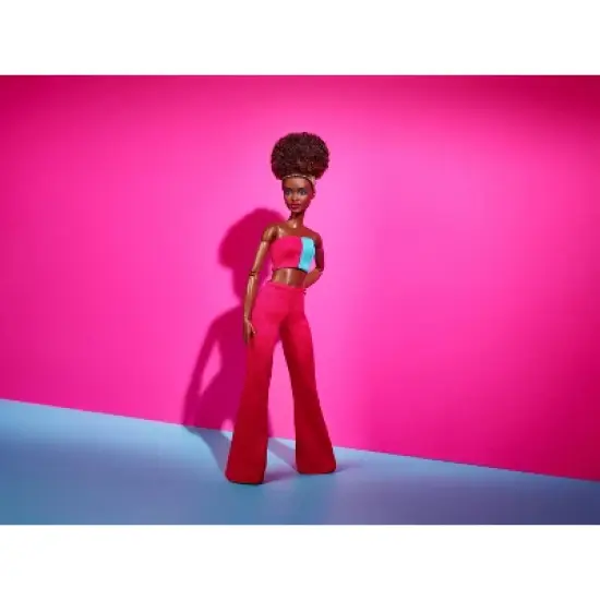 Barbie Looks Doll with Updo and Pink Pants image {1}