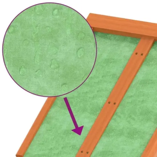 vidaXL Garden Tool Shed Set Brown Solid Pine Wood, Plywood - Brown image {11}