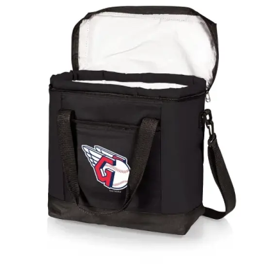 MLB Cleveland Guardians Montero Cooler Tote Bag - Black image {2}