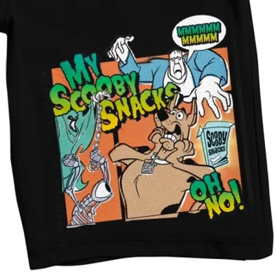 Scooby Doo Ghosts & Ghouls Men's Short Sleeve Shirt & Sleep Shorts Set image {4}