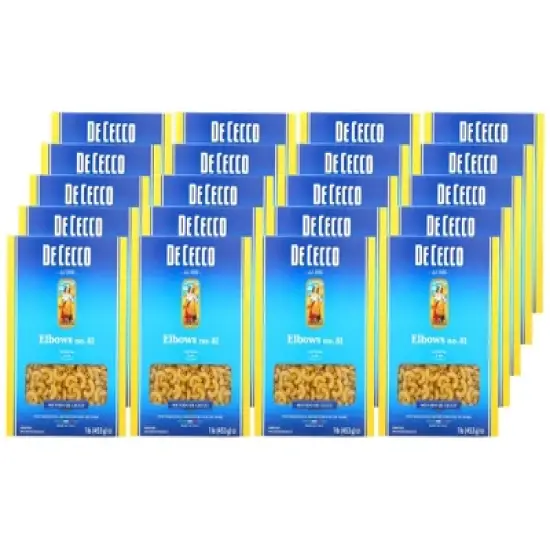 De Cecco Elbows Macaroni - Case of 20/16 oz image {5}