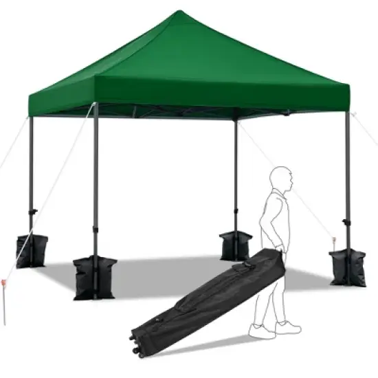 Yaheetech Pop-up Waterproof Canopy 10'x10' image {11}