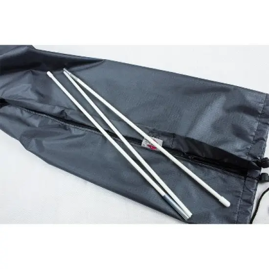 Summerset Shield Umbrella 11' Cover Ultimate Protection for Your Outdoor Furniture 7"/18.75" x 72" Mercury image {4}