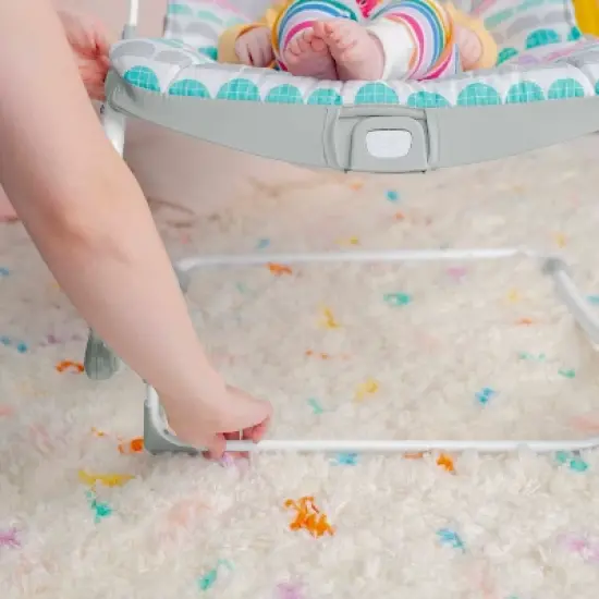 Bright Starts Infant to Toddler Baby Rocker - Rosy Rainbow image {3}