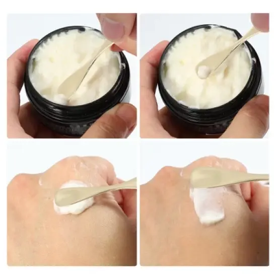 Unique Bargains Hangable Wave Tail Mini Makeup Cosmetic Spoon 2 Pcs image {4}