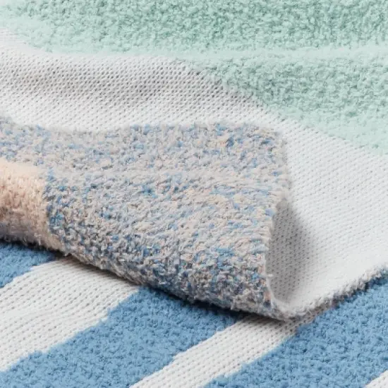 48"x58" Knit Kids' Throw Shapes Cream - Pillowfort&trade; image {3}