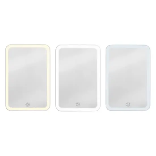 iHome Ultra Thin Portable Lighted Vanity Makeup Mirror image {4}