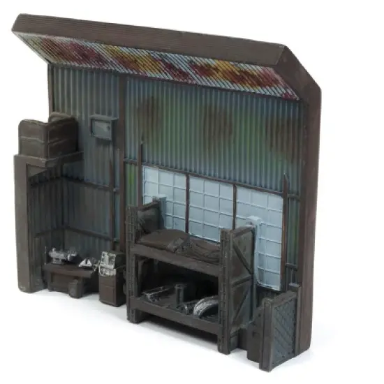 1958 Plymouth Fury & "Darnell's Garage" Interior Diorama from "Christine" (1983) Movie 1/64 Model by Johnny Lightning image {3}