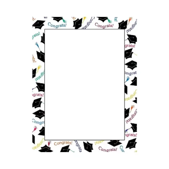 Great Papers 8.5" x 11" Graduation Letterhead 80/Pack (2014242) image {1}
