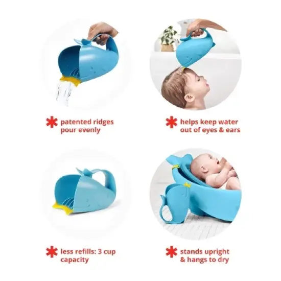Skip Hop Safety Moby Waterfall Bath Rinser image {3}