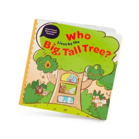 Battat Education Knock-Knock Who's Inside? Lock & Latch Board image {7}