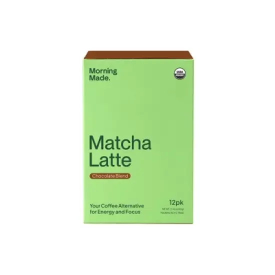 Morning Made Chocolate Blend Matcha Latte - 2.16oz/12ct image {6}