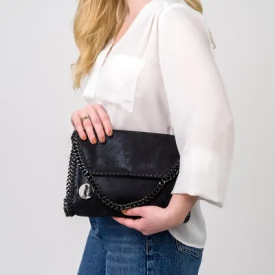 MERSI Alicia Detachable & Adjustable Chain Strap Crossbody Bag image {1}