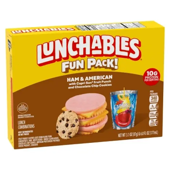 Lunchables Ham & American Cheese Cracker Stackers - 9.1oz image {6}