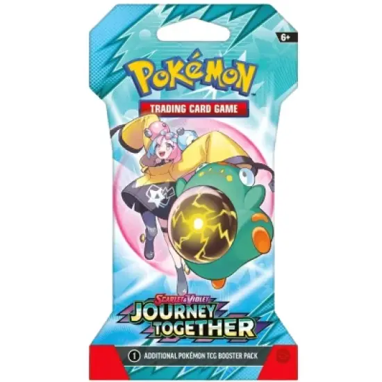 Pokemon Scarlet & Violet Journey Together Art Bundle (4 Sleeved Booster Packs) image {1}