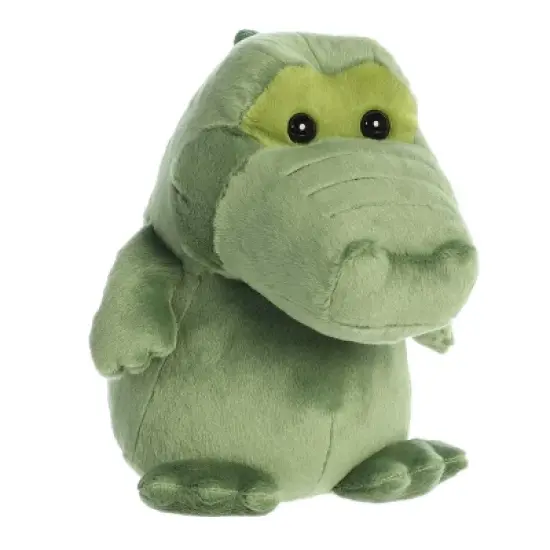 Aurora Large Happy Alligator Happy Hippo and Friends Whimsical Stuffed Animal Green 13" image {2}