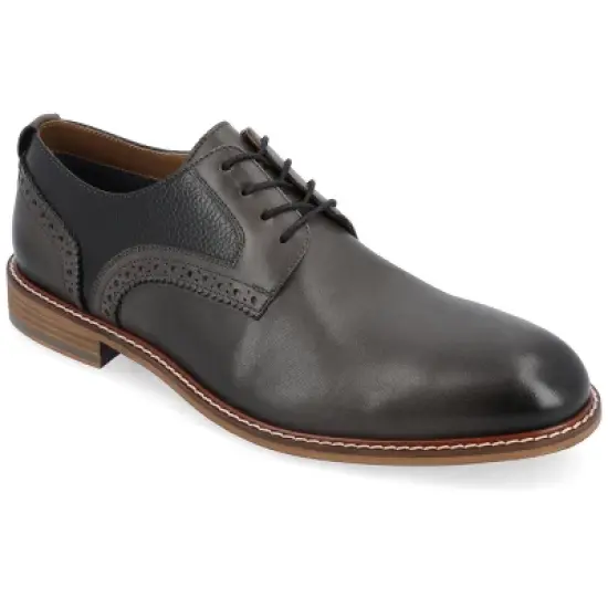 Thomas & Vine Medium and Wide Width Mens Clayton Tru Comfort Foam Lace-up Round Toe Derby image {12}