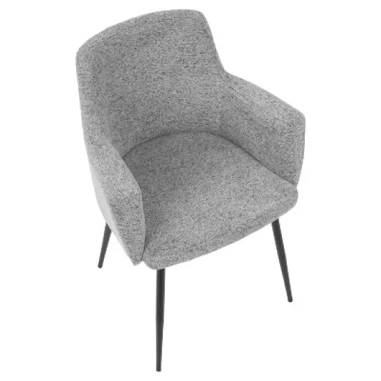 Set of 2 Andrew Contemporary Dining Accent Chairs - Lumisource image {6}