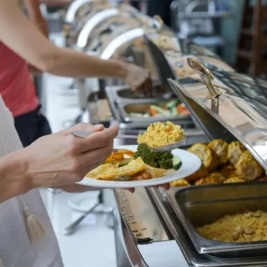 Darware Portion Control Serving Spoons (6-Piece Dining Set); w 1/4 Cup, 1/3 Cup, 1/2 Cup, and Slotted Spoons Too image {7}