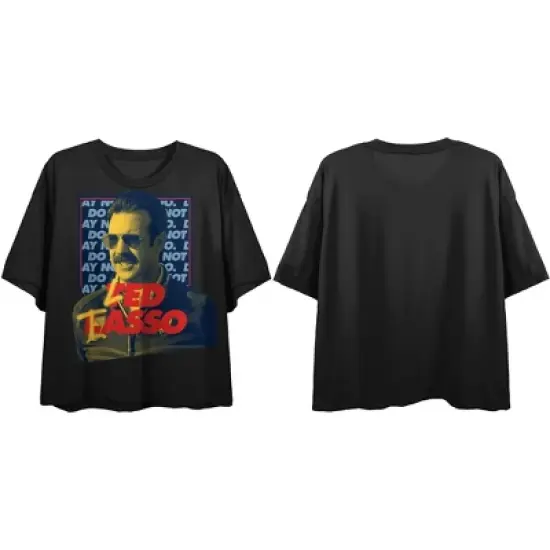 Ted Lasso Do As I Say Ladies Black T-shirt image {5}