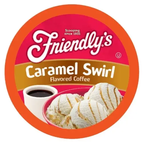 Friendly's Caramel Flavored Flavored Coffee Pods,Keurig 2.0, Caramel Swirl,40 Ct image {11}