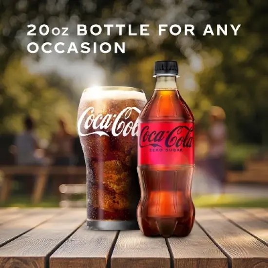 Coca-Cola Zero Sugar - 20 fl oz Bottle image {3}