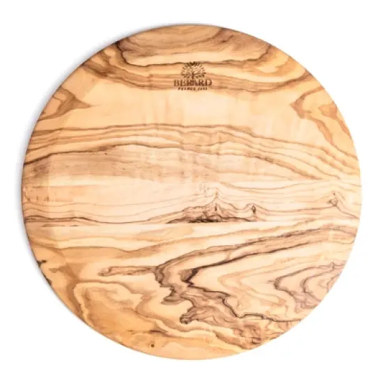 Berard Olivewood Handcrafted 9-Inch Round Cutting Board image {2}