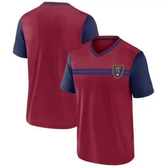MLS Real Salt Lake Men's Shoot Out V-Neck Jersey image {3}