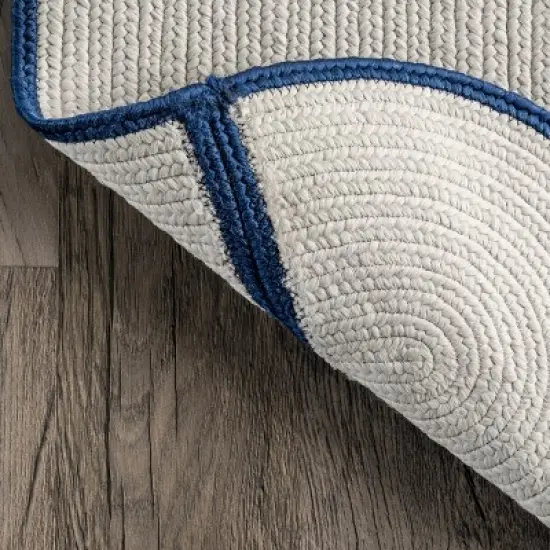 nuLOOM Jolynn Modern Braided Shapes Indoor/Outdoor Patio Area Rug image {6}