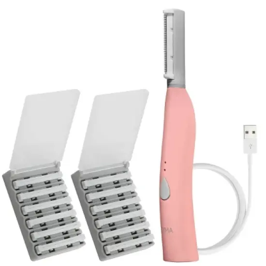 Spa Sciences SIMA Deluxe Sonic Dermaplaning Tool for Exfoliation & Peach Fuzz Removal image {12}