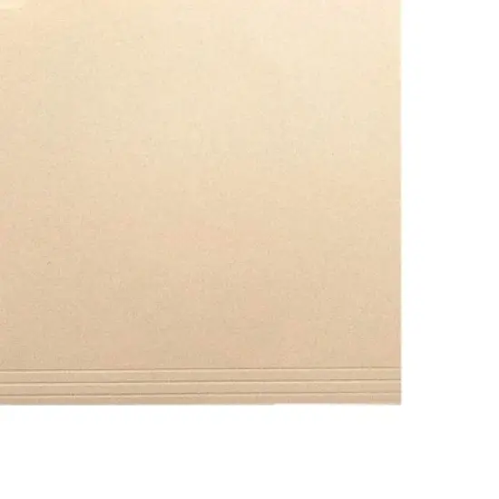 School Smart Manila File Folders, Legal Size, 1/5 Cut Tabs, Pack of 100 image {2}