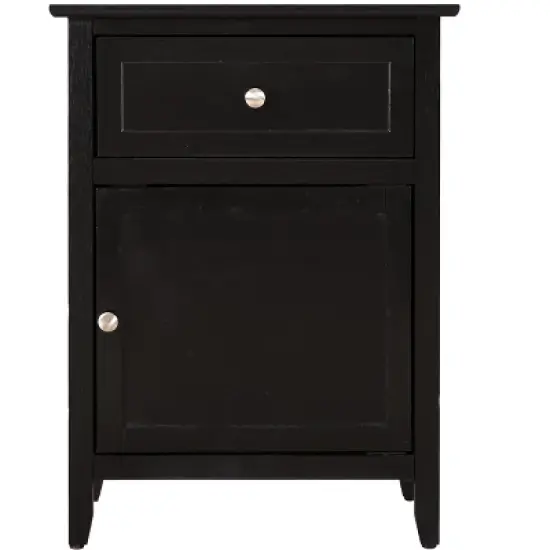 Passion Furniture Lzzy 1-Drawer Nightstand (25 in. H x 15 in. W x 19 in. D) image {14}