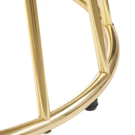 Marsai Round Dining Table White/Gold - Buylateral image {3}