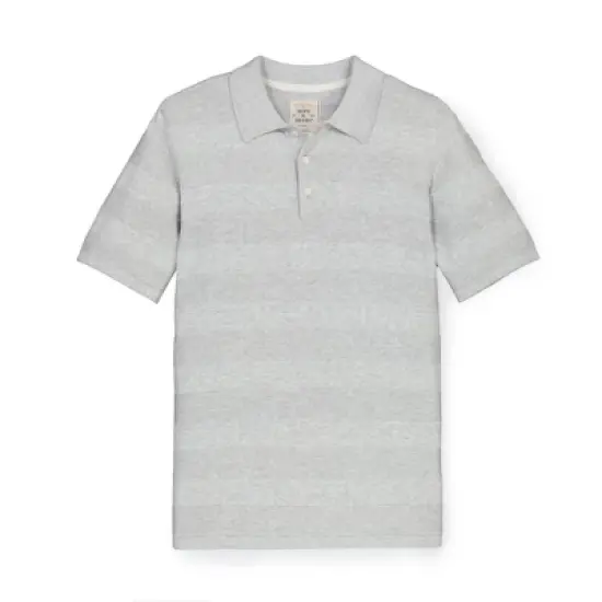 Hope & Henry Mens' Short Sleeve Sweater Polo image {3}