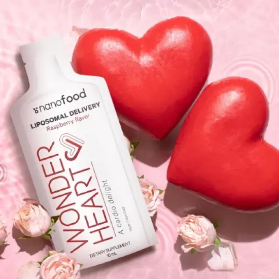 Codeage Nanofood Wonder Heart Liquid CoQ10, Liposomal Ubiquinone Supplement - 30ct image {3}