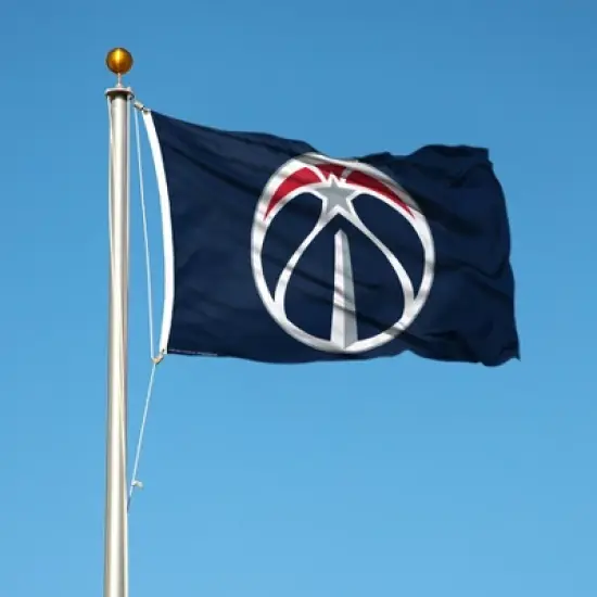3' x 5' NBA Washington Wizards Deluxe Flag image {2}