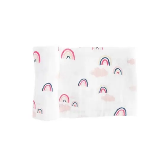 Red Rovr Organic Cotton Muslin Swaddle Blanket Single image {18}