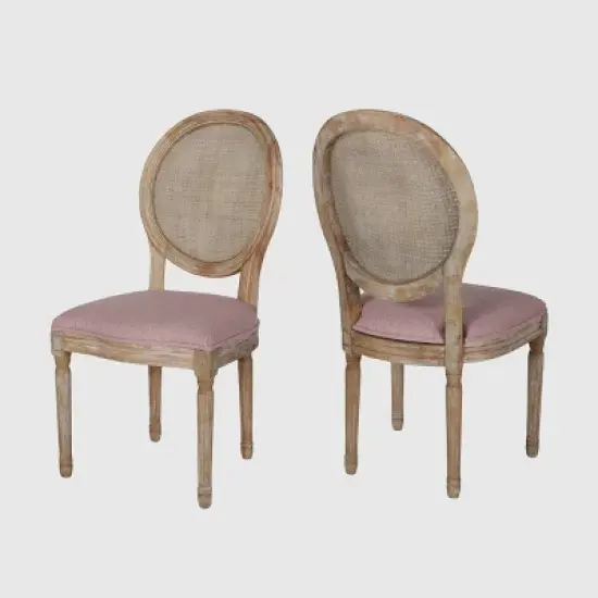 Set of 2 Epworth Wooden Dining Chairs - Christopher Knight Home image {6}