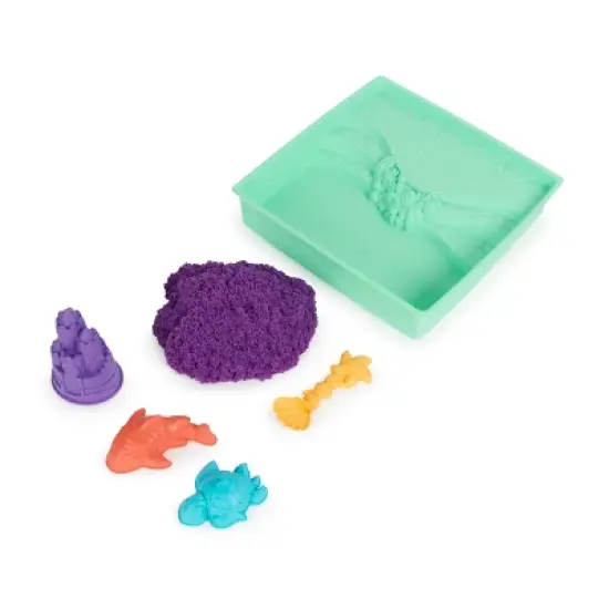 Kinetic Sand Sandbox Set Purple image {6}