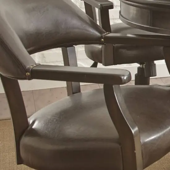 Rudy Captains Chair Brown - Steve Silver image {2}